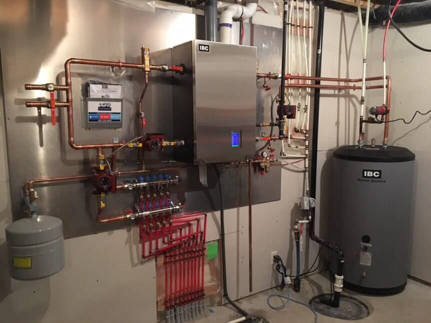 ibc boiler install
