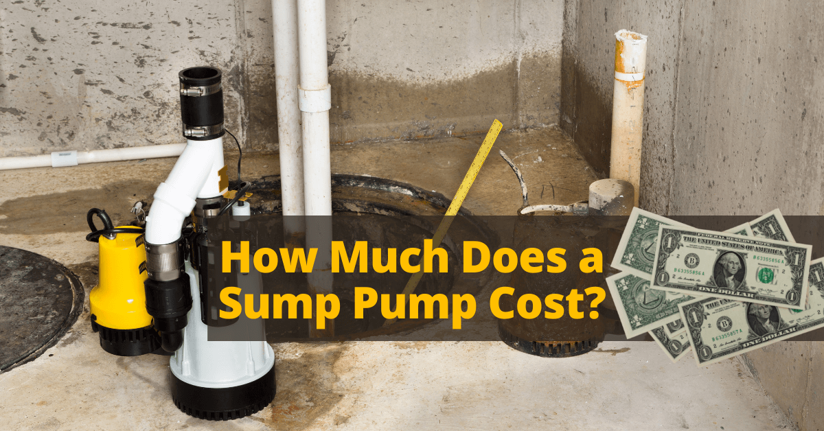 How Much Does a Sump Pump Cost