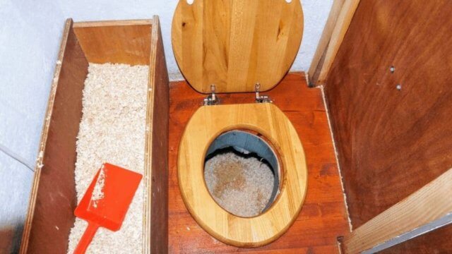 image of composing toilet