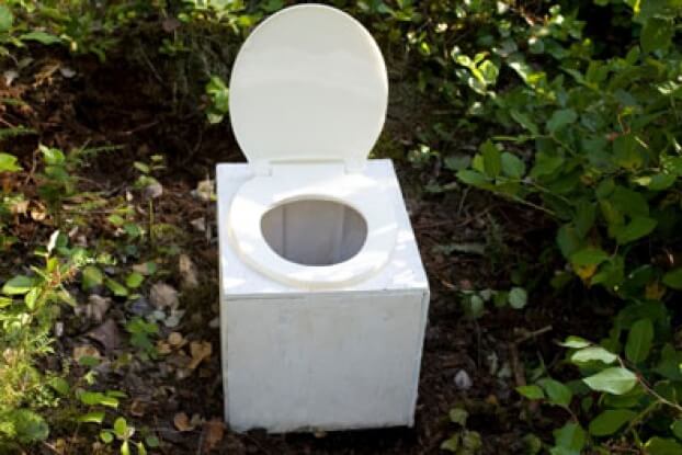 waterless toilet