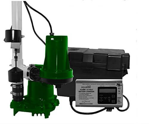 Zoeller 508-0006 Aquanot 508 ProPak53 battery sump pump
