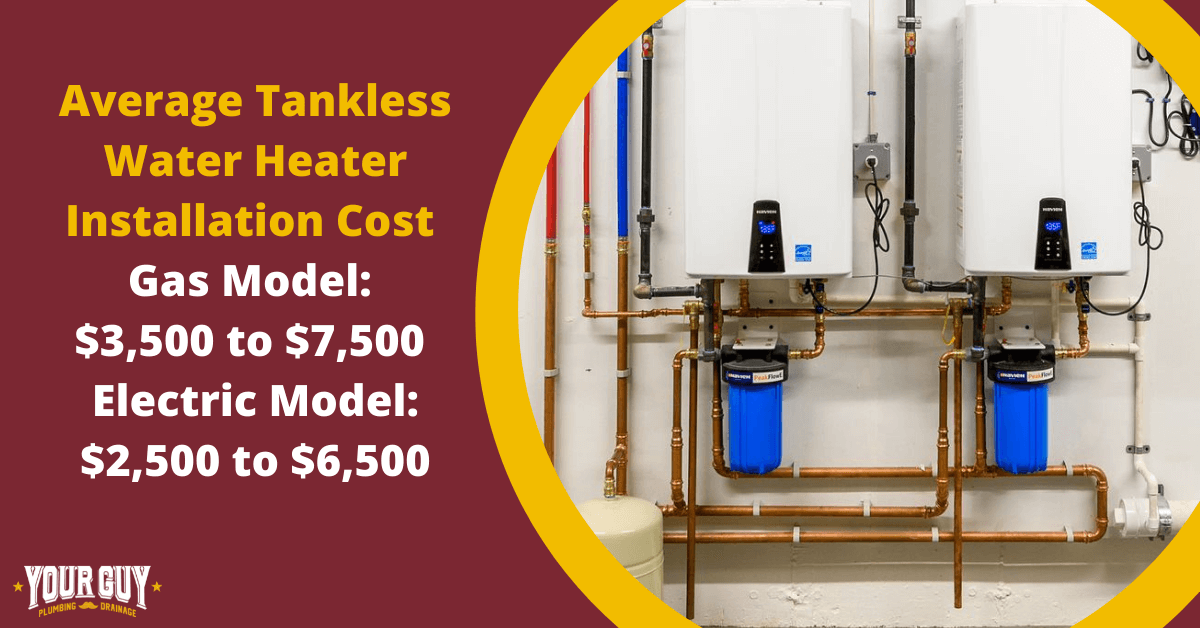Average Tankless Water Heater Installation Cost