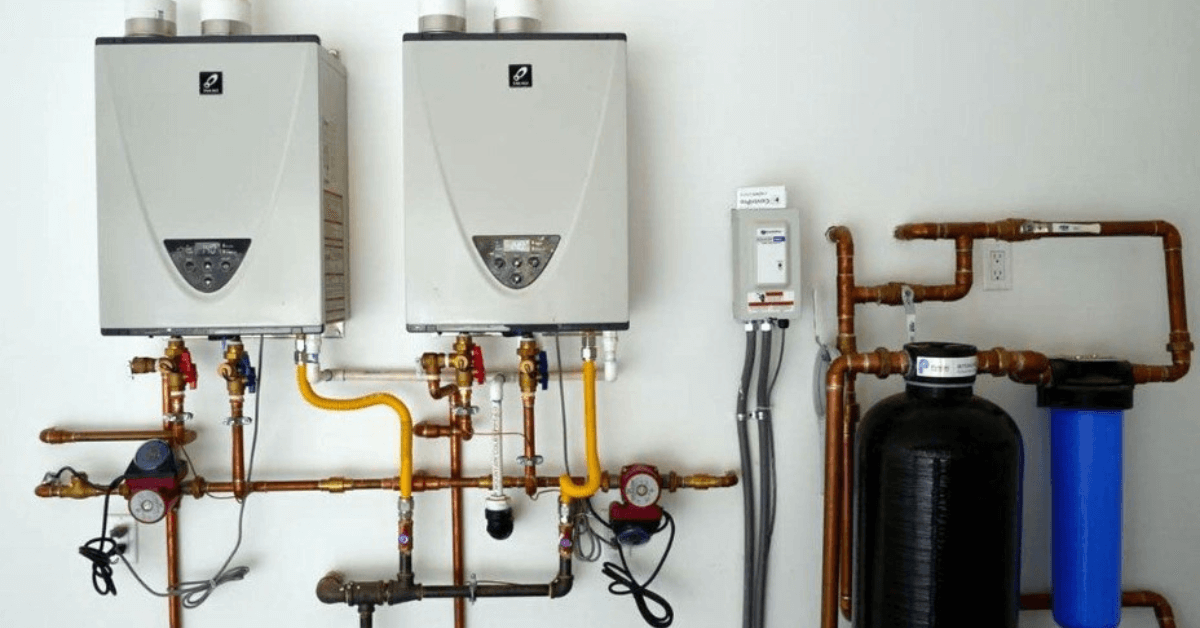 an image of a tankless water heaters