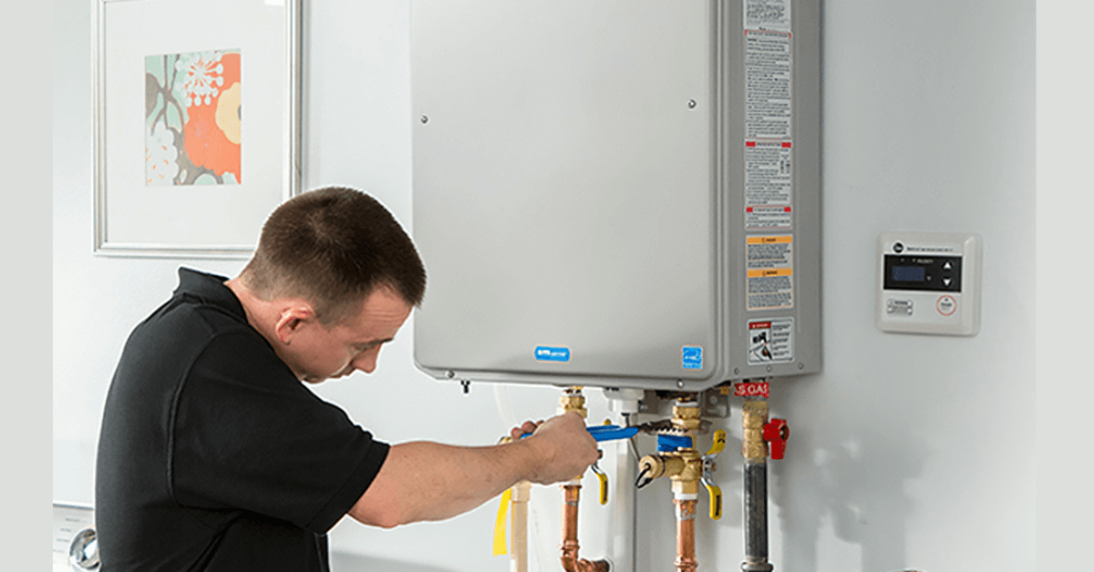 installing a tankless water heater