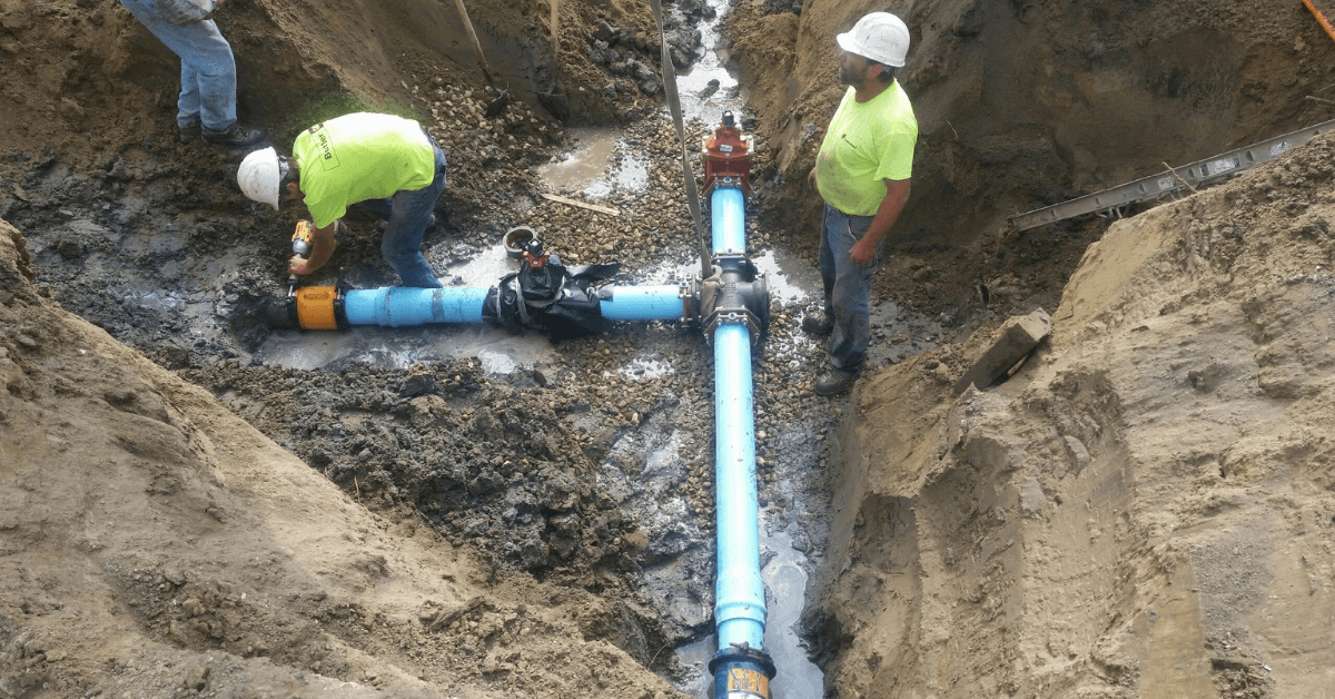 water main replacement contractors
