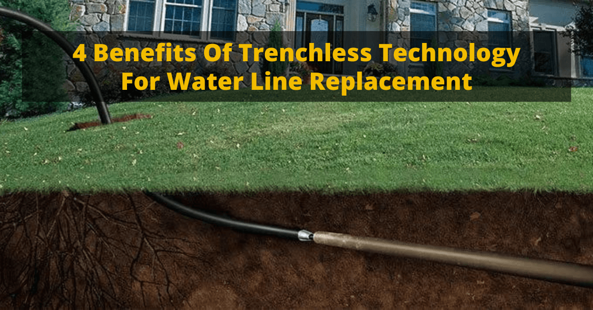 4 Benefits Of Trenchless Technology For Water Line Replacement