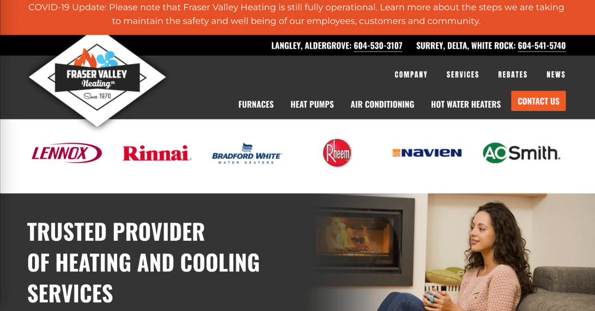 Fraser Valley Heating Ltd. contractor